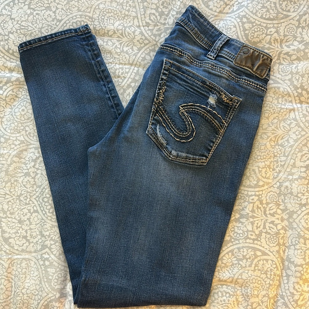 Silver Boyfriend women’s Jean W/32 L/29